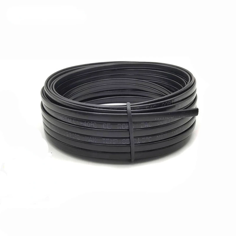 

5 to 50m Self-regulating Heating Tape Warm Floor Snow Melting/Roof Deicing Drain Water Pipe Freeze Protection Heat Cable Wire