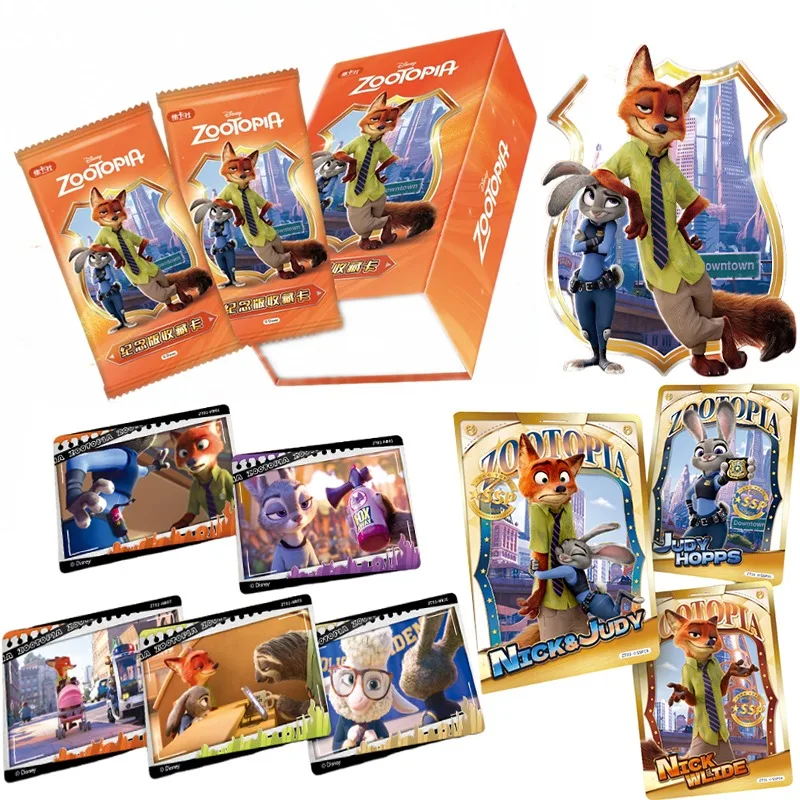 

Card Fun Genuine Zootopia 2 Cards Movie Commemorative Collectible Card New Product Hot Sales Nick Judy Anime Peripheral Gift Toy