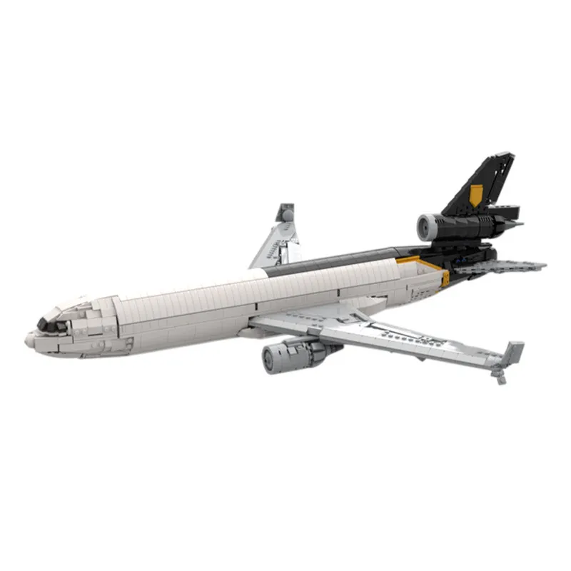 UPS MD-11 Flugzeug 1840 Teile MOC-230697 MOC Luftfahrt-Serie Modell DIY Baustein Modulare Technologie Spielzeug Geschenke für Luft- und Raumfahrt-Fans – Detail 2