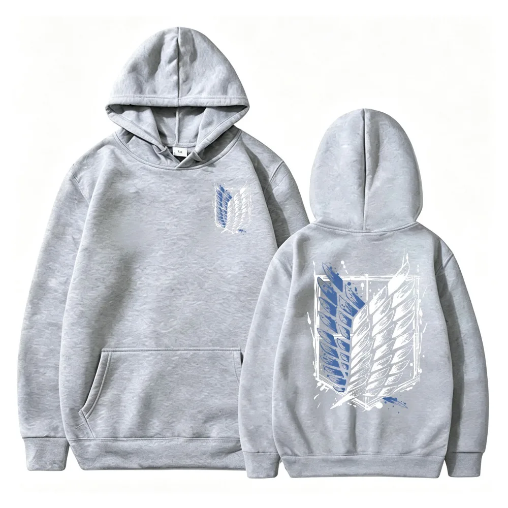 Attack on Titan Hooded Sweatshirts Sweaters Shingeki No Kyojin Clothing Sweaters Boys' Jackets for Boys and Girls