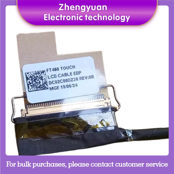 para-thinkpad-t490-cabo-de-tela-de-toque-dc02c00dz20-02hk989