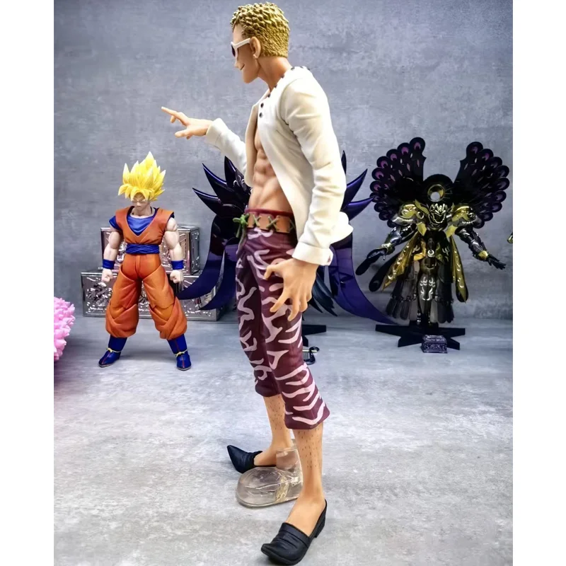 BANDAI DXF Anime ONE PIECE Donquixote Doflamingo Vol.17 Action Figures Desktop Ornaments Model Hobbies Collectibles