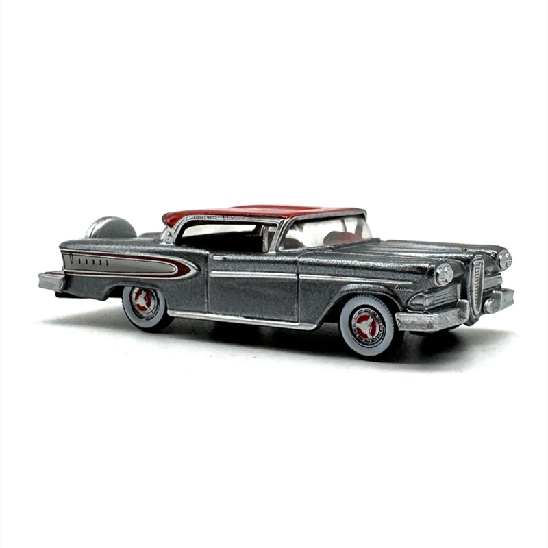 1:87 Scale Diecast Alloy Ford Edsel Citation 1958 Toys Vintage Cars Model Classic Adult Collectible Souvenir Gift Static Display