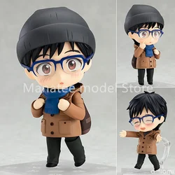 Orange Rouge Original Nendoroid - Yuri on Ice: Yuri Katsuki Casual Ver. PVC Action Figure Anime Model Toys Collection Doll Gift