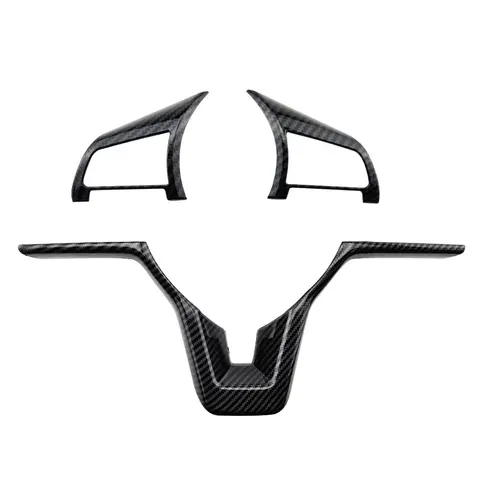 Car Steering Wheel Panel Cover Trim Sticker for Nissan Qashqai J11 Xtrail T32 Rogue Note Versa Kicks Juke Micra Leaf Sentra 10 best sales nissan juke 2012 - №7