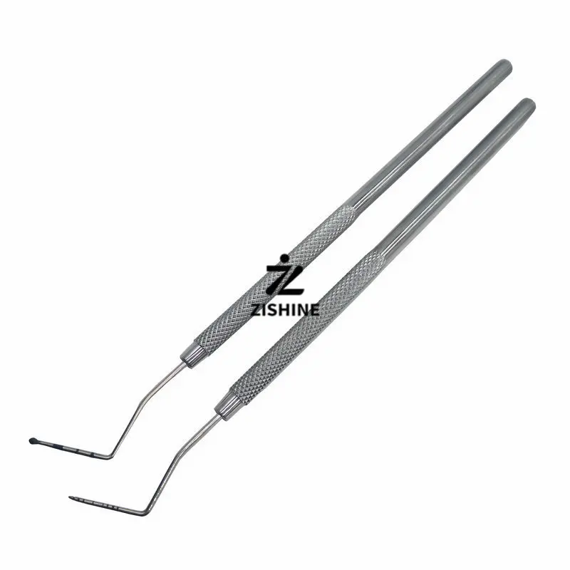 Dental Instruments and Materials: 10pcs Periodontal Probe with Graduations – Stainless Steel Periodontal Measuring Probe