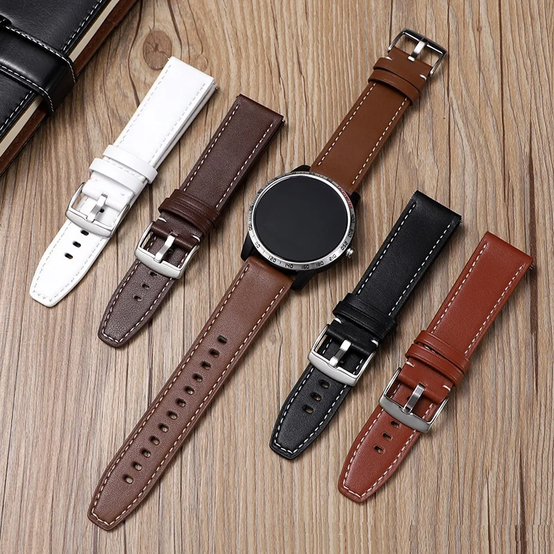 

Leather Sport Strap for Haylou Solar LS05 Smart Watch Wrist Bracelet Breathable strap For Xiaomi watch color 2 color2 Watchband