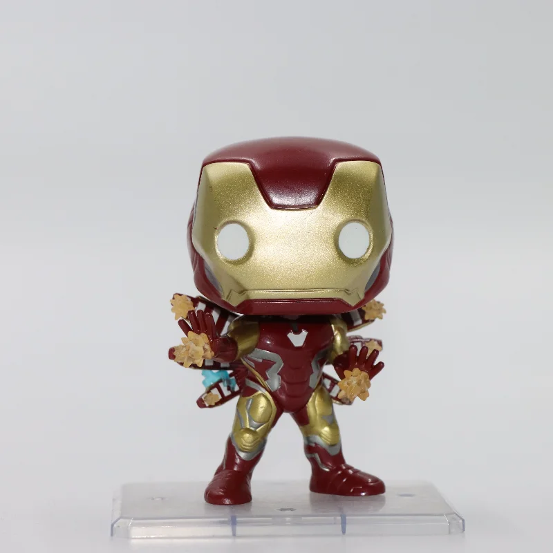 Funko Pop Marvel Infinity Saga Iron Man Movie and TV Character Collectible Action Figure Statue Display Model Gift for Fans
