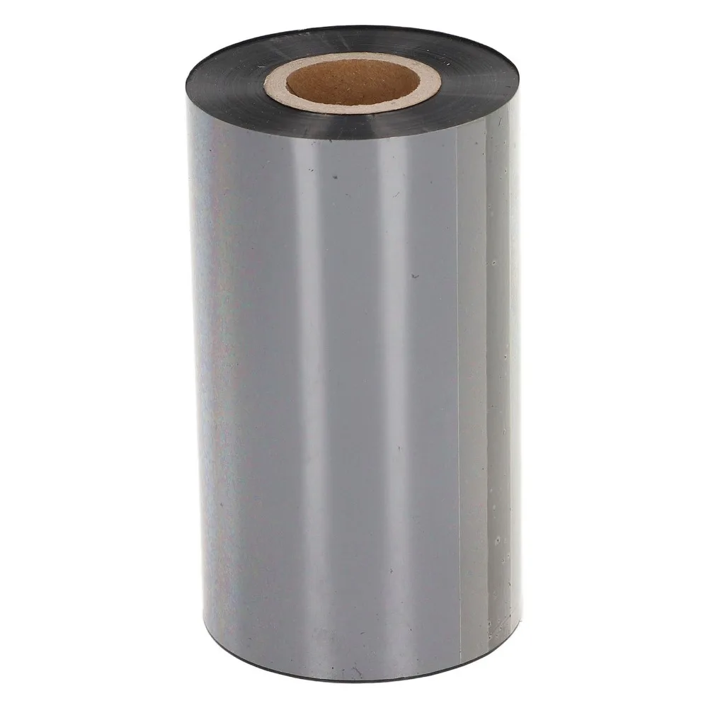 110mm X 300m Transfer Ribbon Ink Ribbon Roll Wax Based Thermal Label Sticker Ribbon Practical Resin Enhanced