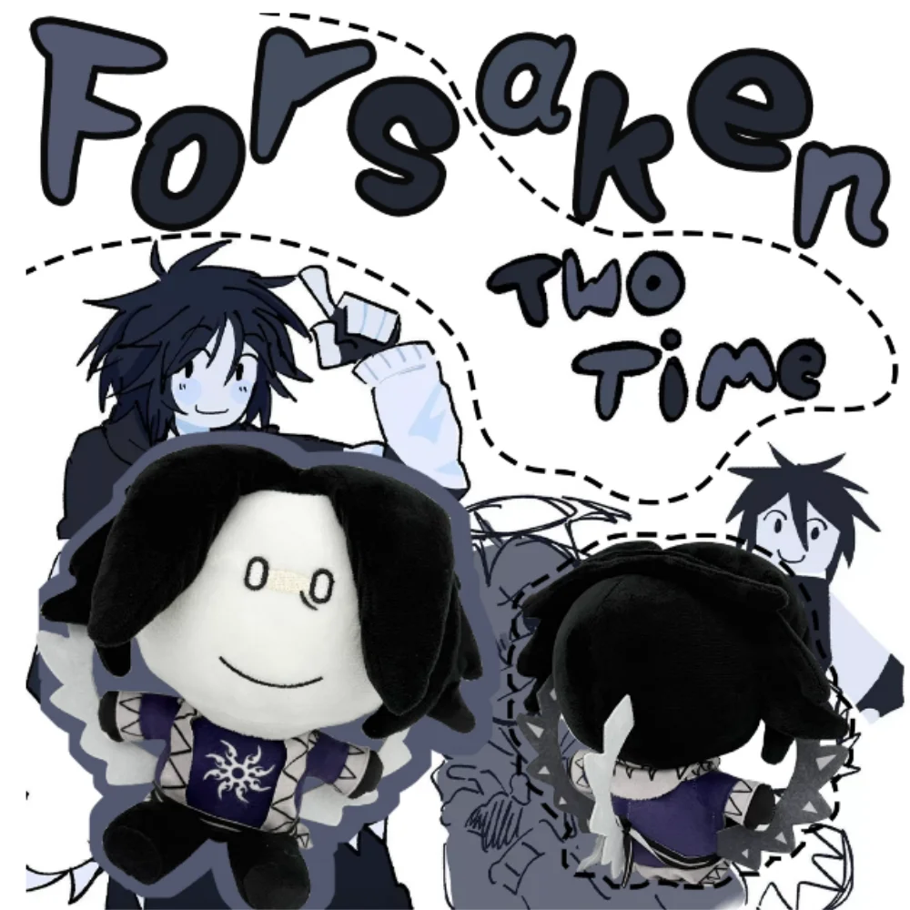 

19cm Two-Time Forsaken Two Time Plush Doll Cute Anime Peripherals Toy Birthday Christmas Gifts
