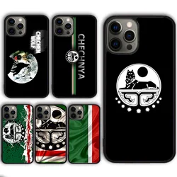 Chechen Coat Of Arms Phone Case For iPhone 14 15 16 13 12 Mini Max Cover For Apple iPhone 11 Pro Max 6 8 7 Plus SE2020 Coque