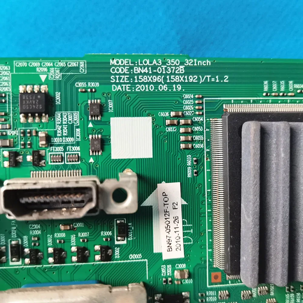 บอร์ดหลัก BN41-01372B BN41-01372A BN94-04158B สำหรับ Samsung LA32C350D1 LN32C350D1DXZA เมนบอร์ด ScreenT315HA02-DB LTF320AP09