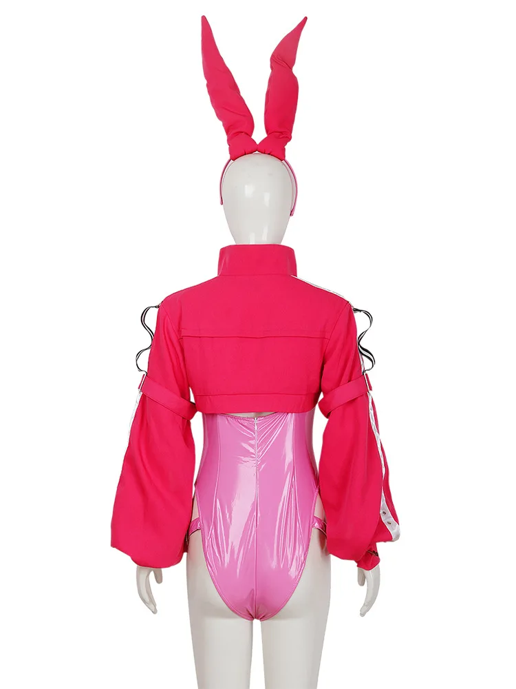 Alice Rabbit Girl Costume NIKKE Victory Goddess Female Sexy Alice Role Playing Rabbit Set jumpsuit jacket