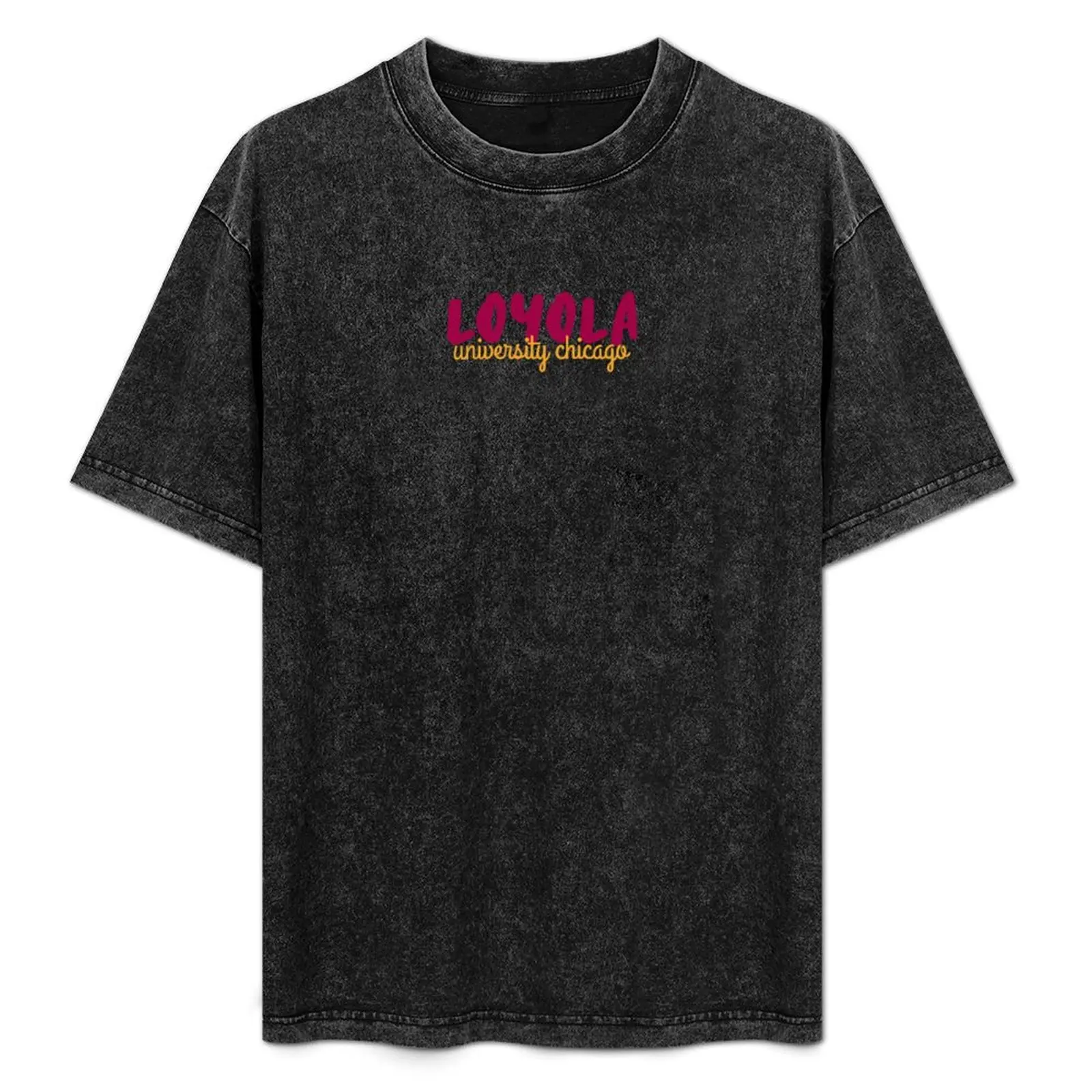 

Loyola University Chicago T-Shirt Work Utility Casual Tee Shirt