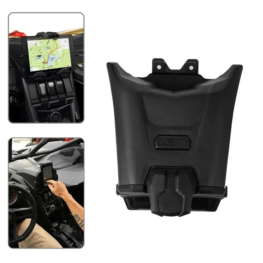 Car Electronic Device Tablet Phone Holder for Can Am Maverick X3 2017-2023 Storage Box Organiser Tray