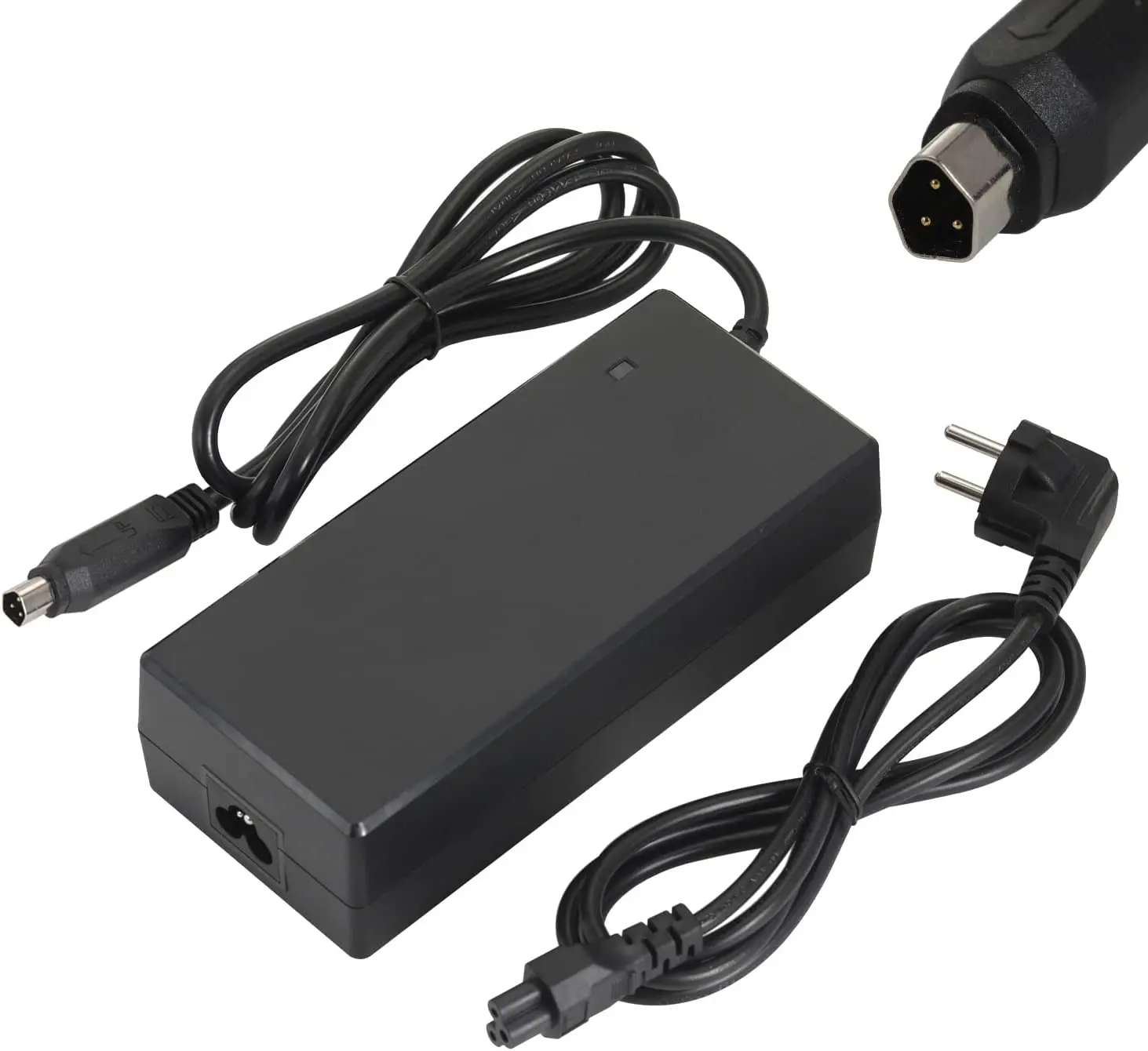 HANERIDE E-Bike Charger 42V 2A 3PIN for PHYLION/JOYCUBE 36V battery for Fischer,Devron