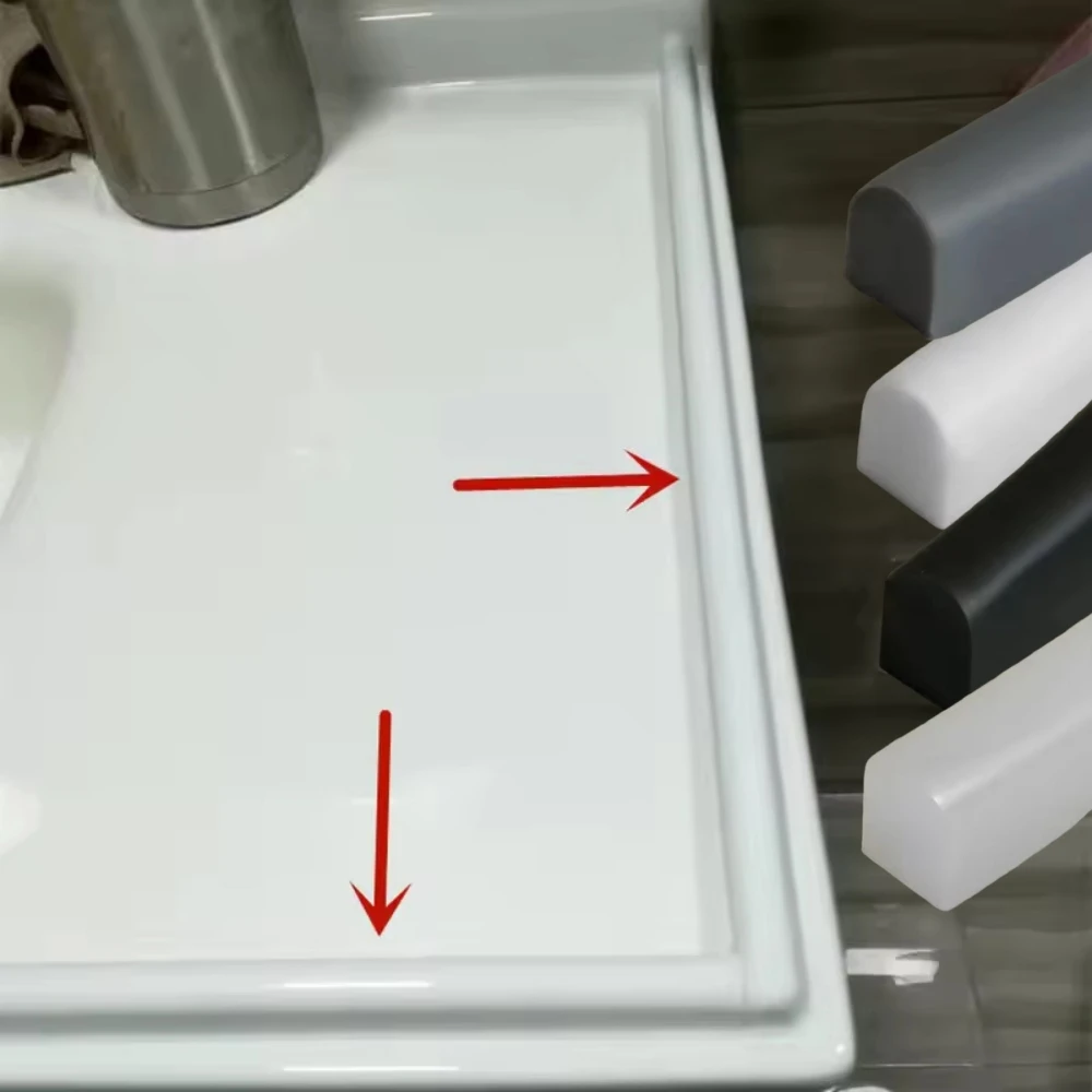 

1 шт., 2 м/78,74 дюйма, водоудерживающая полоса, уплотнительная пробка для ванной комнаты, удерживающая плотина для душа, нескользящий барьер для сухого и влажного разделения