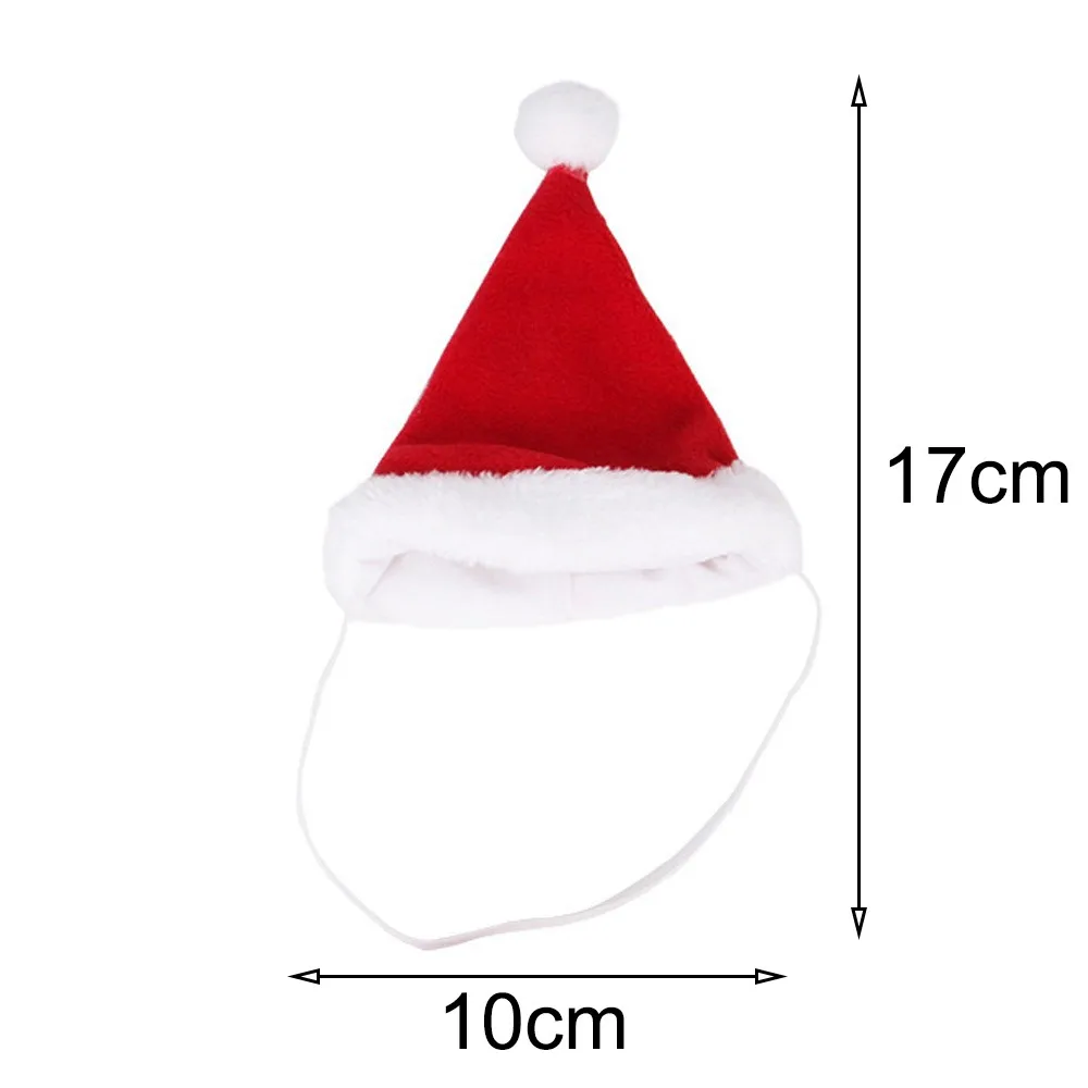 Christmas Hat Halloween Pet Costume For Cat Dog Puppy Costumes Scarf New Year Santa Winter Cosplay Halloween Dog Cat Supply