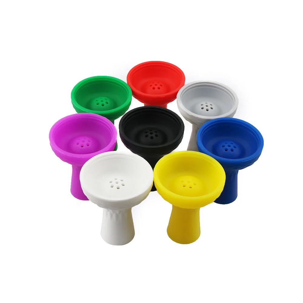 Silicone Hookah Bowls Shisha Head Heat Management System Chicha Narguile Sheesha Accessories