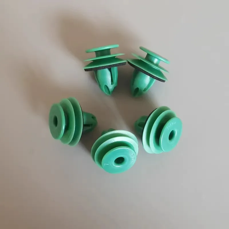 

Car Door Interior Panel Tailgate Buckle Clip 10pcs Brand New Green Plastic for Honda CRV Civic Fit City Vezel Jade