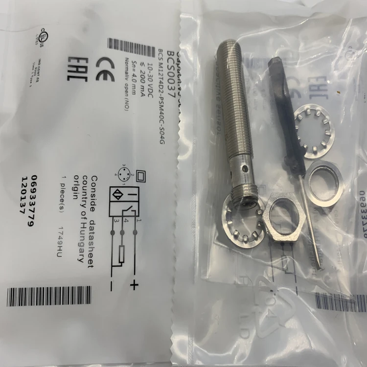

In Stock New Proximity Switch Sensor BCS M12T4D2-PSM40C-S04G High Quality Seller DHL FEDEX UPS