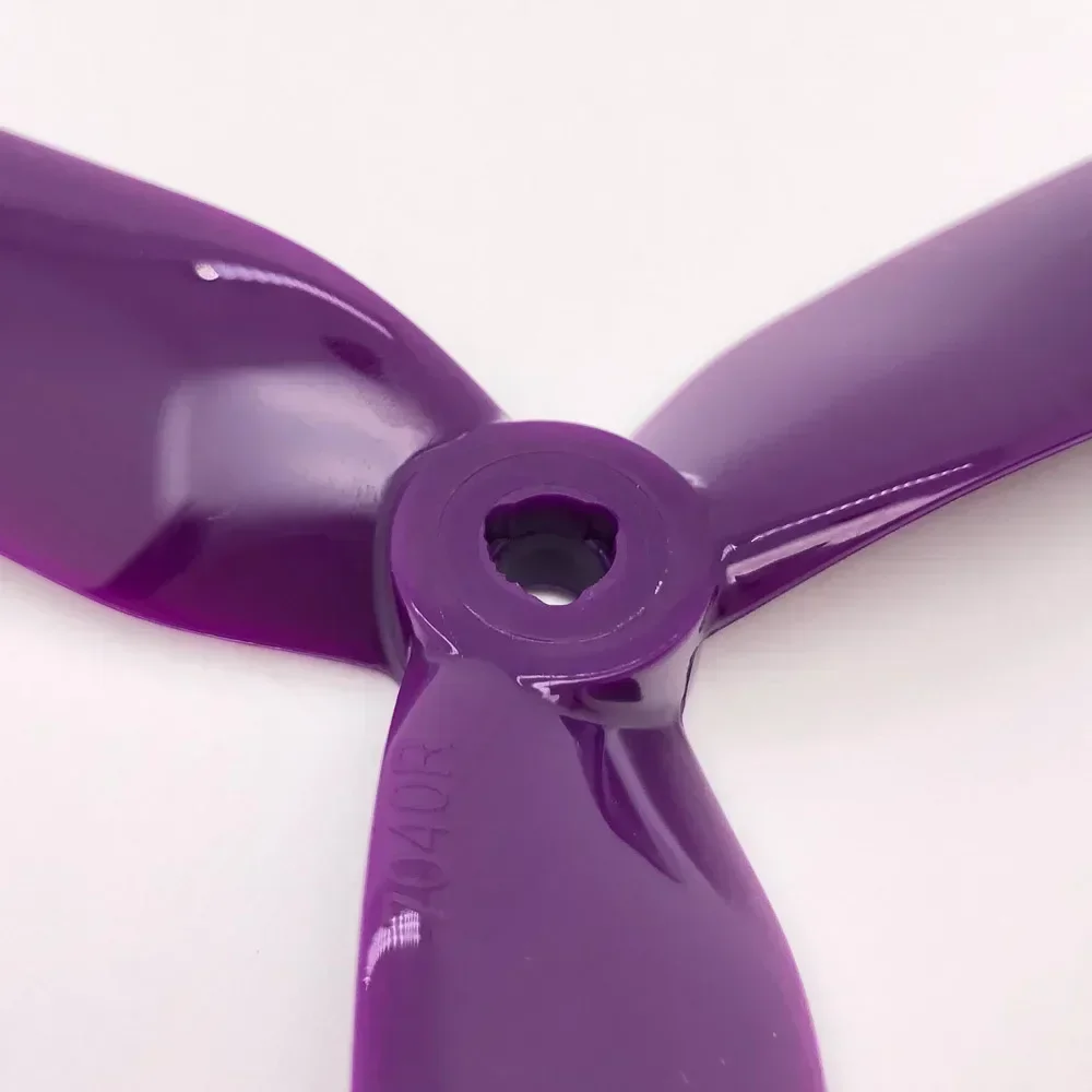 Hélice PC à 3 pales pour HQPROP 7X4X3 7040, 4 pièces, pour RC FPV Freestyle 7 pouces longue portée LR7 Cinelifter Drones, pièces de bricolage