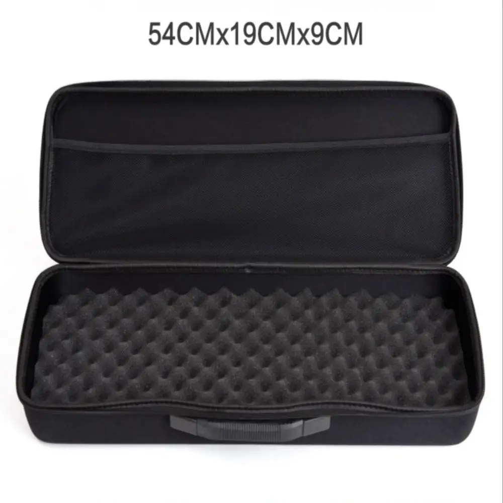 

Protective Shell Shockproof Hard Case Large Capacity Fishing Pole Storage Case Carrier Bag With Strap Crossbody Bag Fishing Bag