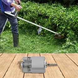 Garden Equipment 755 Motor 12V Electric Lawn Mower Motor Fast Installation High Performance Lithium Battery Silver Color