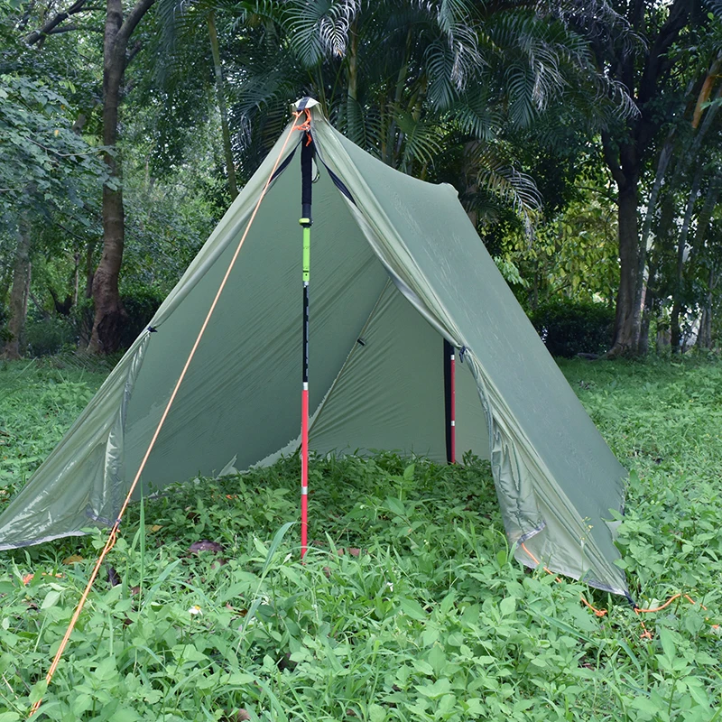 Imagem -05 - Aricxi-multifuncional Pro Tarp Tent Outdoor Ultraleve 15d Silnylon Tarp Camping Professional Pessoa