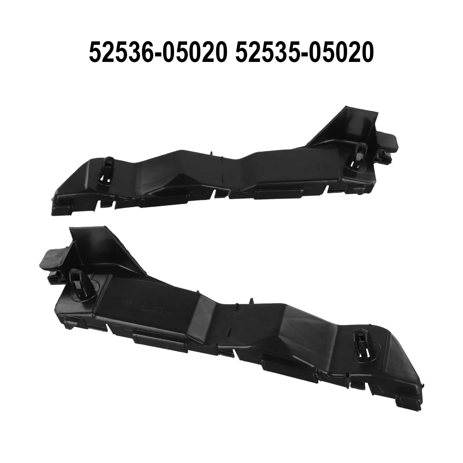 

Монтажный кронштейн бампера, передняя пара для Toyota Avensis 03 08, модель OEM 52536 05020 52535 05020, конструкция ABS