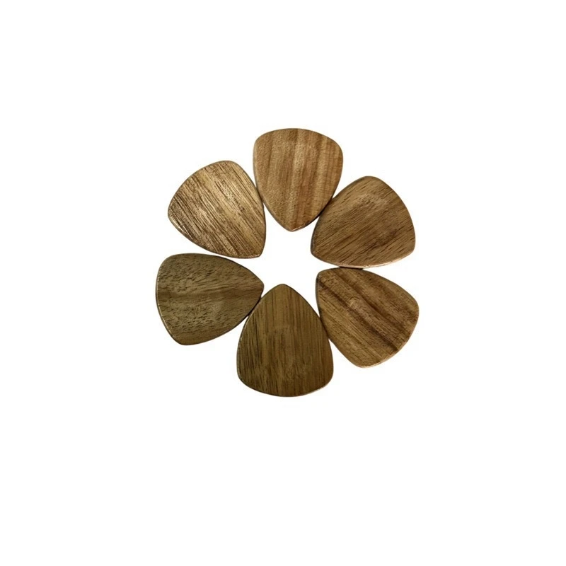 Gitarrenplektren aus Massivholz: Koa-Holz, Rosenholz, Sapele-Holz, Universelles Instrumentenzubehör – Detail 11