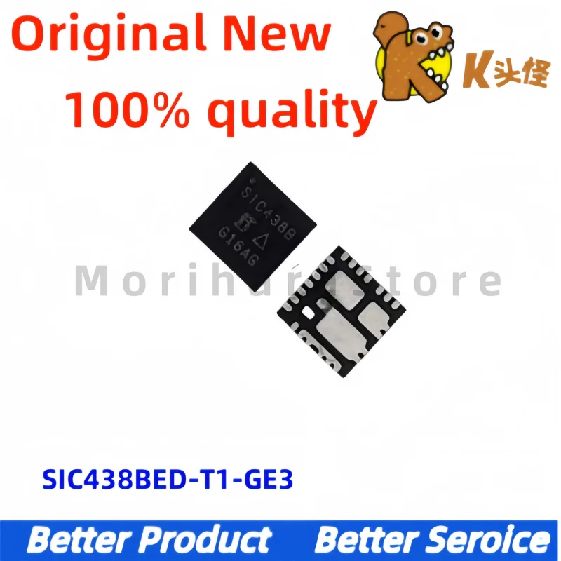 

5PCS/ New original SIC438BED-T1-GE3 SIC438B MLP44-24L DCDC