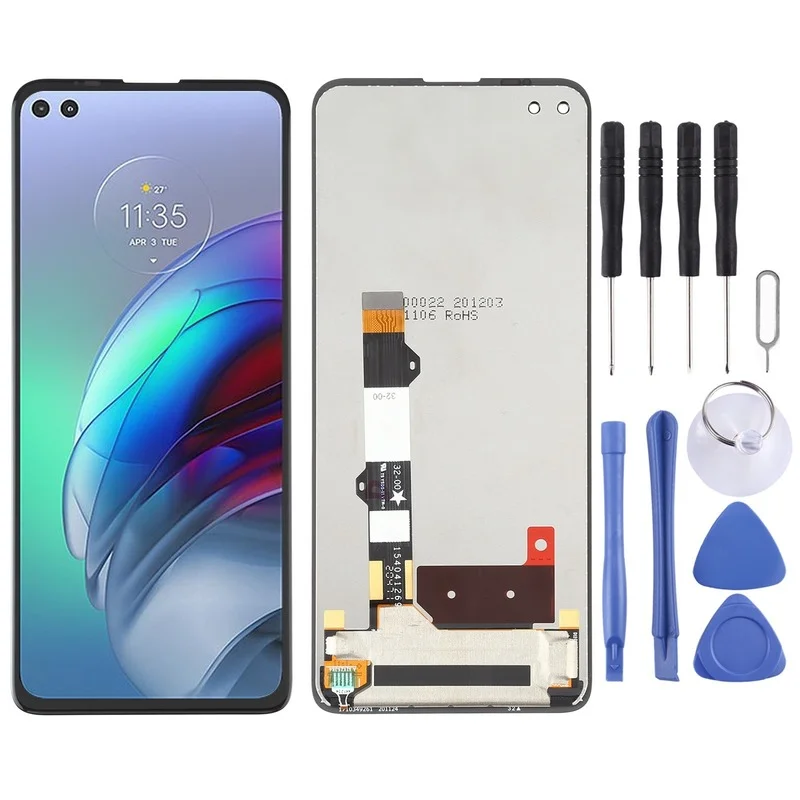 

Для Motorola Moto G100 ЖК-дисплей + дигитайзер сенсорный экран в сборе для Moto Edge S ЖК-дисплей с инструментами
