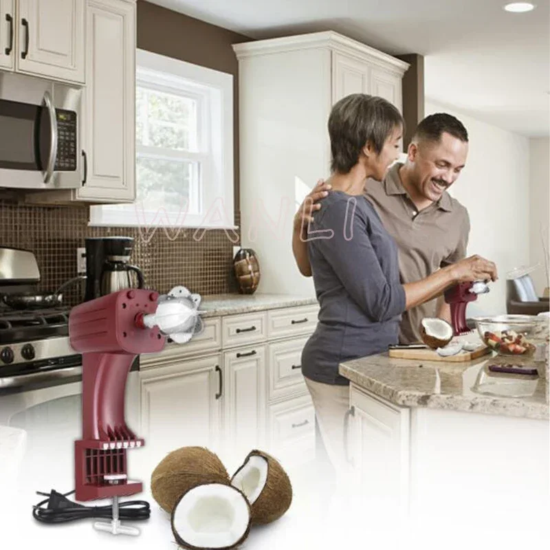 Электрический строгальный станок из нержавеющей стали, 220 В, строгальный станок для кокосового мяса, строгальный станок для фруктов, измельчитель кокосов