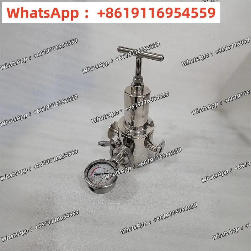 Steam pressure reducing valve OY-84F 316L stainless steel quick-loading gas, liquid adjustable pressure type