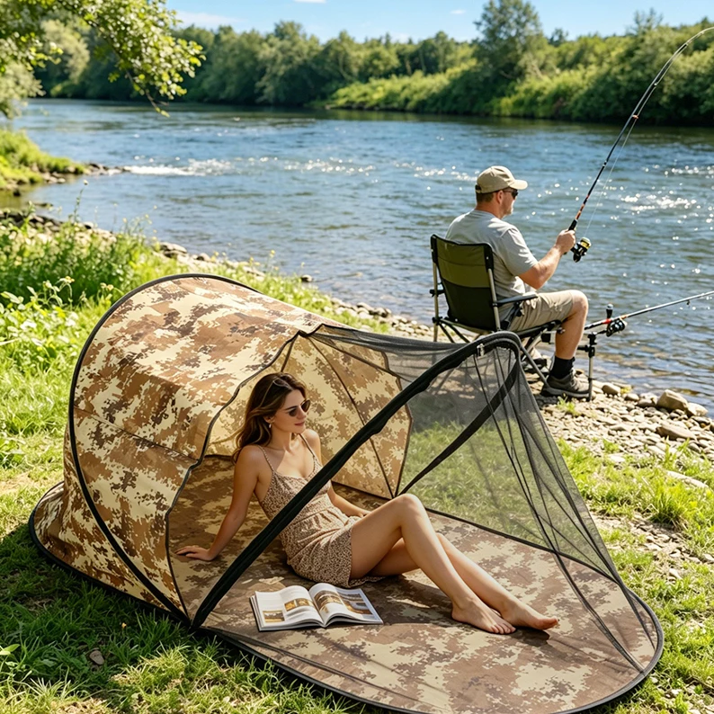 Portable Mosquito Net No Insta - Outdoor Camping Bug Zapper recension och pris