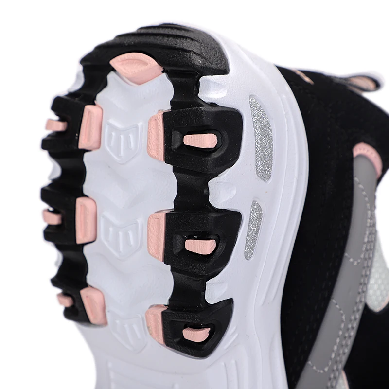 أحذية سكيتشرز النسائية D'Lites 1.0 أحذية كاجوال ذات نعل سميك أحذية الحليب والشاي والدب أحذية الباندا 13143-Bkgy #6