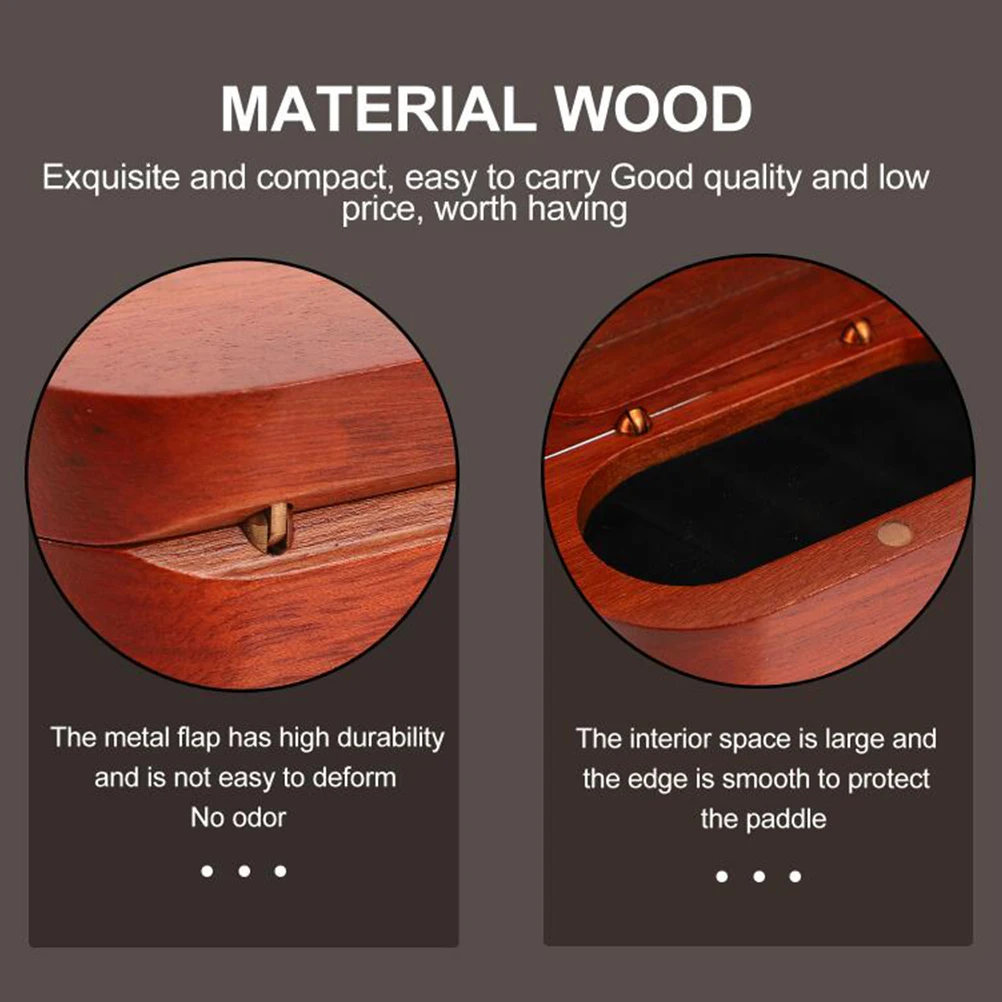 

Wooden Guitar Picks Storage Box ganizer Case for Picks Capo Accessories Light Sturdy Container Good Durability