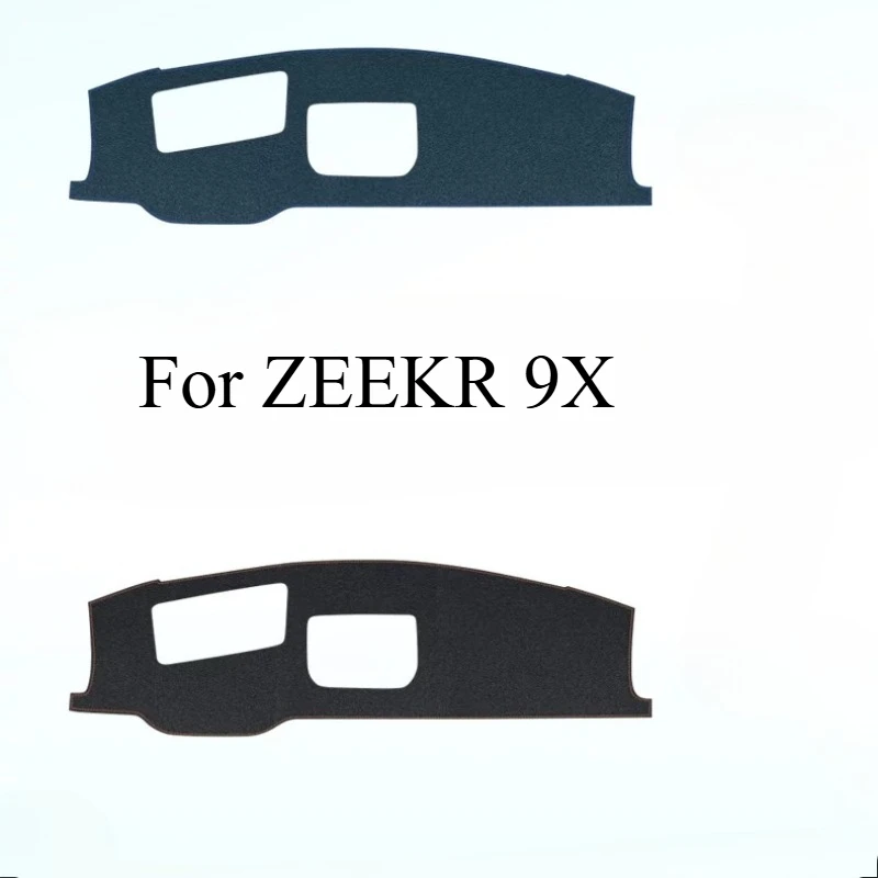 For ZEEKR 9X Dashboard Dash Mat Sun Shade Cover Suede Interior Accessories Decor