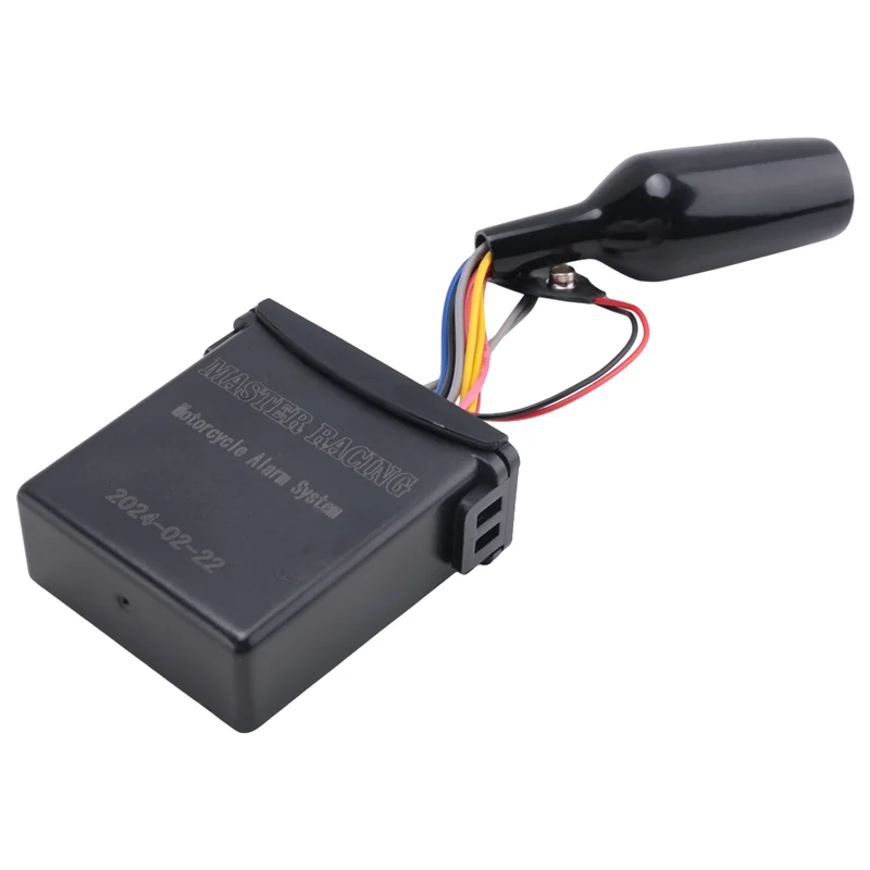 

LCD Motorcycle Alarm Auto Lock/Unlock Security System Two Anti-Theft Alarms Keyless Engine Start,Tire Pressure Monitor Durable