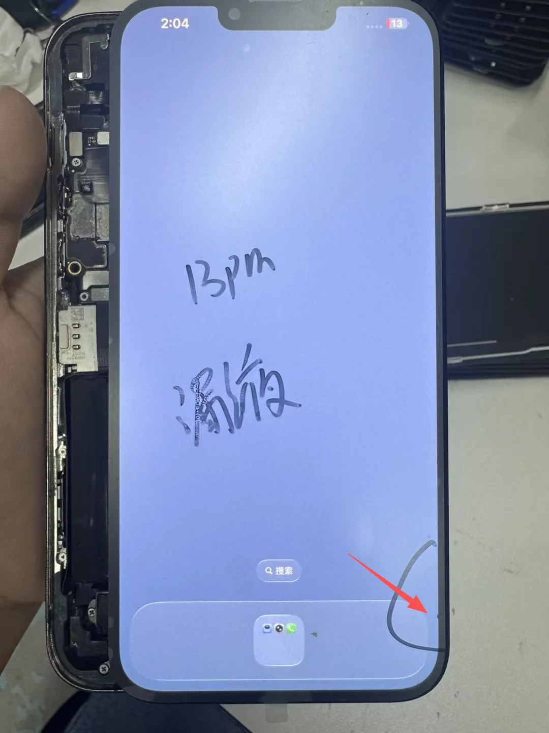 Defect For iPhone 14 Pro Display Touch Screen Digitizer Full