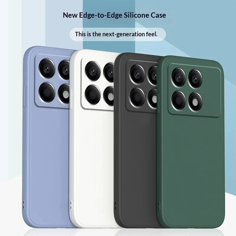 

Чехол для XiaoMi POCO F8 Pro, простой силиконовый матовый, приятный для кожи чехол из ТПУ для xiaomiF8ultra, противоударный бампер, принципиально