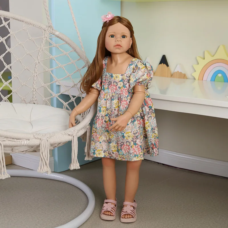 Reborn Doll 98cm Childrens Clothing Model Simulation Doll 3-4 Years Old Girl Doll Shopping Mall Creative Personality Decor