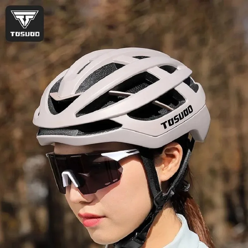 

TOSUOD integrated ridge bike helmet Bike Helmet for Men & Women - Multi-Color Options, Lightweight Cycling Safety Helmet