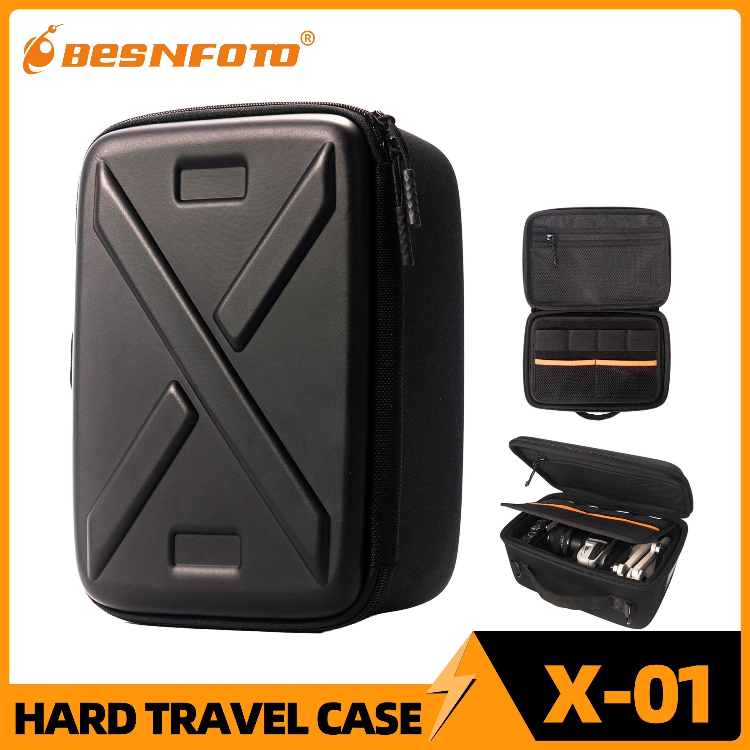 

Водонепроницаемая сумка/рюкзак/путешественница/сумка/сумка/сумка Besnfoto с твердым корпусом, подходит для дронов DJI и зеркальных камер.