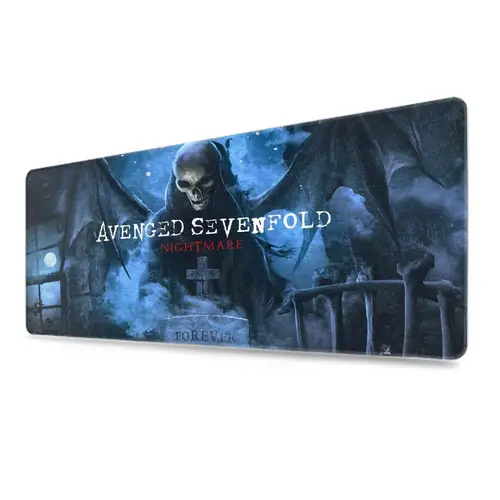 Imagen 2 del producto A-avenged-alfombrilla de ratón Sevenfolds band, Tapetes de Mesa Teclado, Borracha Kawaii, Tapete de Mesa Antiderrapante, XXL,90x40cm