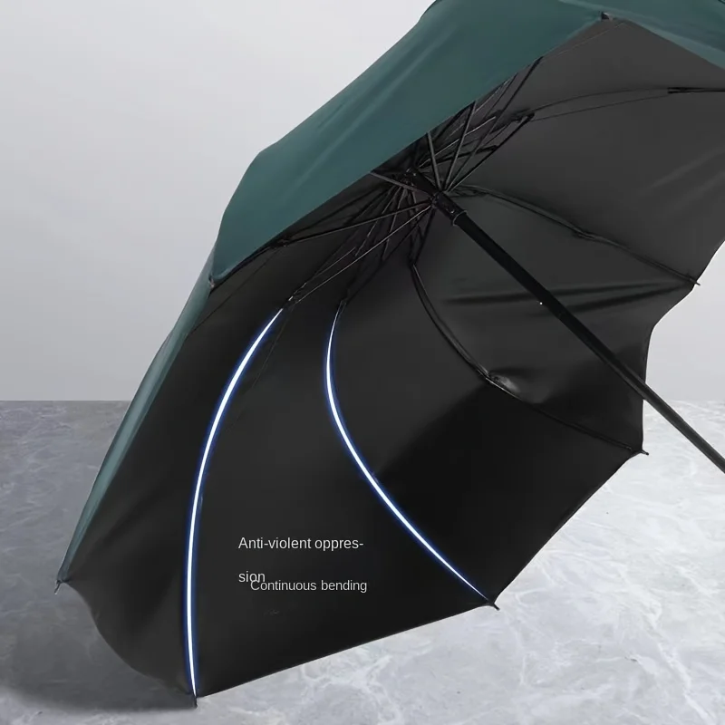 12 Bone Extra Large Windproof And Waterproof Folding Umbrella Thickened And Durable Anti-UV Automatic Folding Umbrella