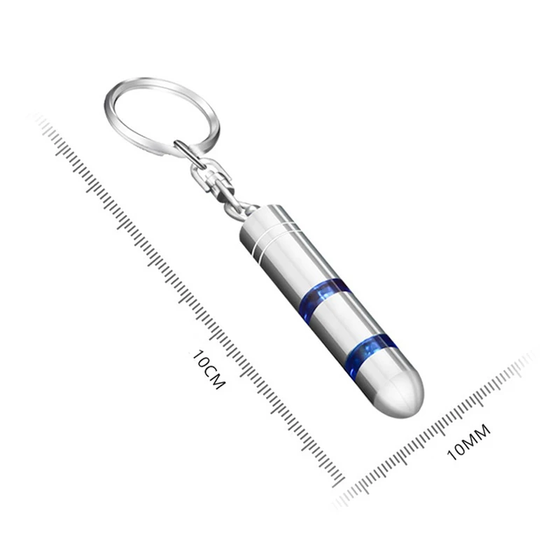 Anti-Static Keychain Car Body Static Eliminator Discharger Antistatic Rod Portable Keychain Eliminator High-Voltage Portable Key