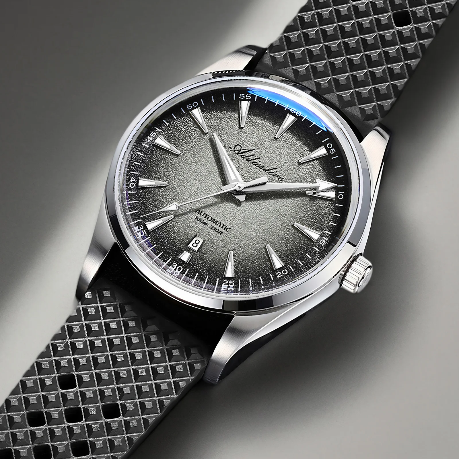 

ADDIESDIVE 39mm Stainless Steel AD2527 Diving Automatic Mechanical Watch For Men Luxury Waterproof Luminous Dress Men's Watches