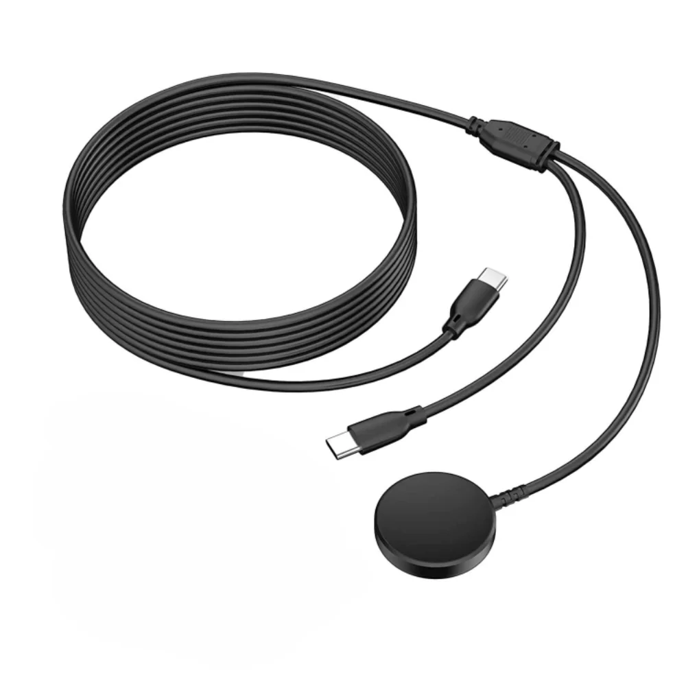 USB 2-in-1-Ersatzladegerät für Samsung Galaxy Watch Ultra/8/7/6/6 Classic/5 Pro USB-C Smartwatch und Telefonladegerät